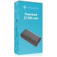 imoshion Powerbank - 27.000 mAh - Quick Charge en Power Delivery - Zwart