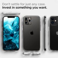 Spigen Ultra Hybrid Backcover Apple iPhone 12 (Pro) - Transparant