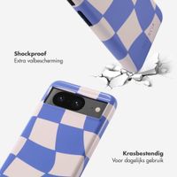 Selencia Vivid Tough Backcover Google Pixel 8 - Groovy Sapphire Blue