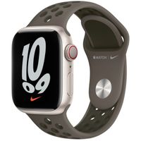 Apple Nike Sport Band Apple Watch Series 1 t/m 9 / SE (38/40/41 mm) | Series 10 (42 mm) - Olive Gray/Cargo Khaki