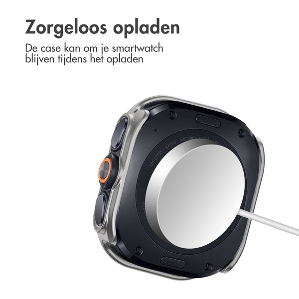 imoshion Full Cover Hardcase Samsung Galaxy Watch Ultra 2 (2026) - Titanium Gray