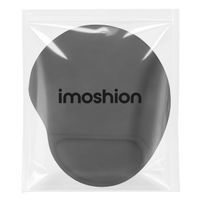 imoshion Ergonomische muismat - Muismat met polssteun - 30 x 25 cm - Zwart