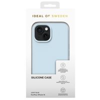 iDeal of Sweden Silicone Case iPhone 15 - Light Blue