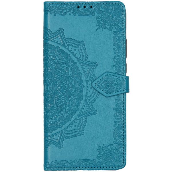 Mandala Bookcase Motorola Moto G8 Power Lite - Turquoise