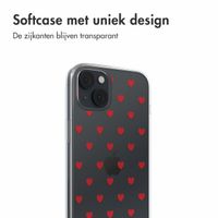 imoshion Design hoesje iPhone 14 - Red Hearts