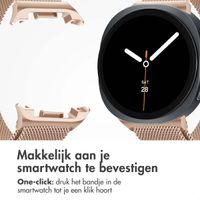 imoshion Milanees magnetisch bandje Samsung Galaxy Watch 8 (40/44mm) / Classic (46mm) - Rosé Goud