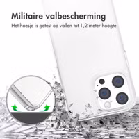 Accezz Xtreme Impact Backcover Apple iPhone 14 Pro Max - Transparant
