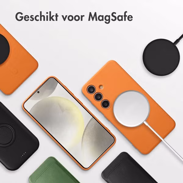 imoshion Color Backcover met MagSafe Samsung Galaxy S24 - Oranje