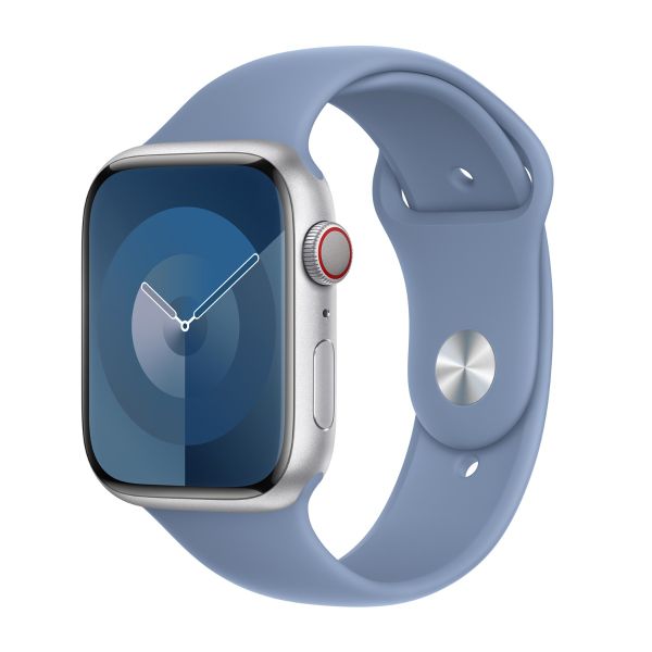 Apple 3 Pack Sport Band voor de Apple Watch | 44/45/46/49 mm - Maat M/L - Winter Blue / Succulent / Sunshine
