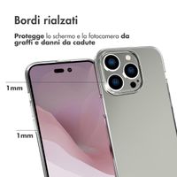 Accezz Clear Backcover Apple iPhone 14 Pro - Transparant