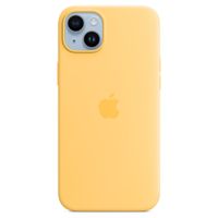 Apple Silicone Back Cover with MagSafe Apple iPhone 14 Plus - Sunglow