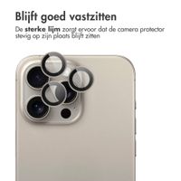 imoshion 2 Pack Camera lens protector Apple iPhone 15 Pro / 15 Pro Max - Natural Titanium