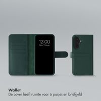 Selencia Olyn Uitneembare Bookcase met MagSafe Samsung Galaxy A37 (5G) - Groen