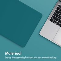 imoshion Hard Cover Apple MacBook Air 13 inch (2022 / 2024 M3 chip / 2025 M4 chip) - Petrol Green