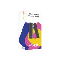 Accezz 2-in-1 Schermreiniger Spray - Grijs