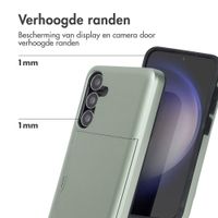 imoshion Backcover met pasjeshouder Samsung Galaxy S25 FE - Groen