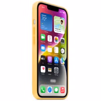 Apple Silicone Backcover MagSafe Apple iPhone 14 - Sunglow