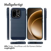 imoshion Brushed Backcover OnePlus 15 - Donkerblauw