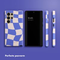 Selencia Vivid Backcover Samsung Galaxy S24 Ultra - Groovy Sapphire Blue