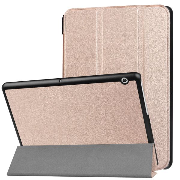 imoshion Trifold Bookcase Huawei MediaPad T3 10 inch - Rosé Goud