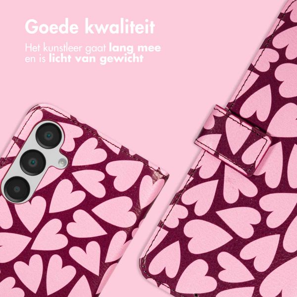 imoshion Design Bookcase Samsung Galaxy A16 - Hearty Blush