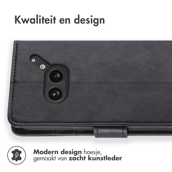 imoshion Luxe Bookcase Nothing Phone (2a) / (2a) Plus - Zwart