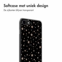 imoshion Design hoesje iPhone SE (2022 / 2020) / 8 / 7 - Stars Beige Reverse