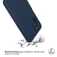 imoshion Carbon Softcase Backcover Oppo A16(s) / A54s - Blauw