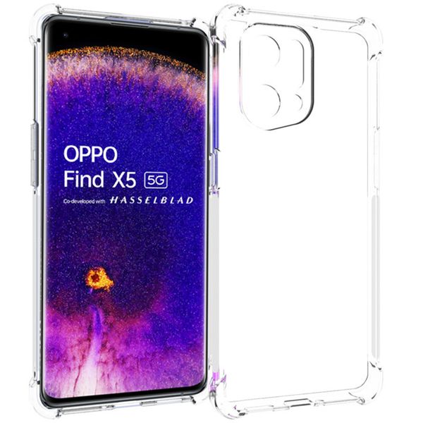 imoshion Shockproof Case Oppo Find X5 (5G) - Transparant