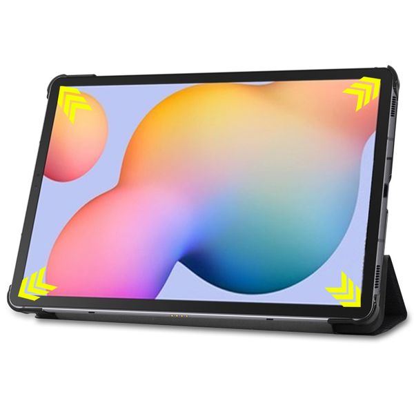 imoshion Trifold Bookcase Samsung Galaxy Tab S6 Lite (2020/2022/2024) - Grijs