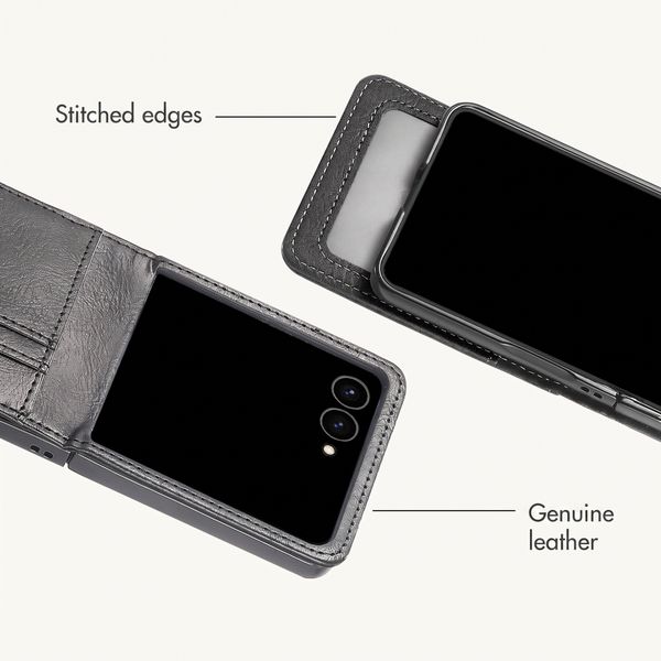 imoshion Luxury Bookcase Samsung Galaxy Z Flip 8 - Black
