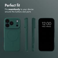 imoshion Colour Back Cover with MagSafe Apple iPhone 18 Pro / 17 Pro - Dark Green