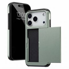 imoshion Backcover met pasjeshouder Apple iPhone 18 Pro / 17 Pro - Groen