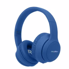 imoshion Draadloze Kinderkoptelefoon LED Light - Decibelbegrenzer - Met AUX kabel - Cobalt Blue