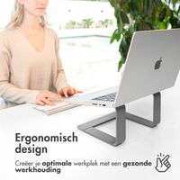 imoshion Aluminium Laptop Stand - Laptop standaard - Bureau - Universeel - Donkergrijs