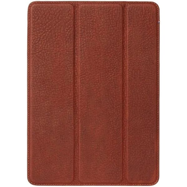 Decoded Leather Slim Cover iPad 10 (2022) 10.9 inch - Bruin