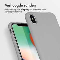 imoshion Color Backcover met afneembaar koord iPhone X / Xs - Grijs