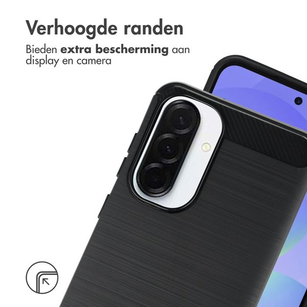 imoshion Brushed Backcover Samsung Galaxy A37 (5G) - Zwart