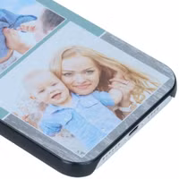 Ontwerp je eigen Apple iPhone 12 Pro Max hardcase hoesje - Zwart