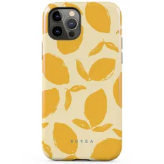 Burga Tough Backcover iPhone 12 (Pro) - Lemon Tart