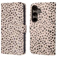 imoshion Design Bookcase Samsung Galaxy S24 - Black And White Dots