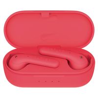 Defunc True Basic - Draadloze oordopjes - Bluetooth draadloze oortjes - Rood