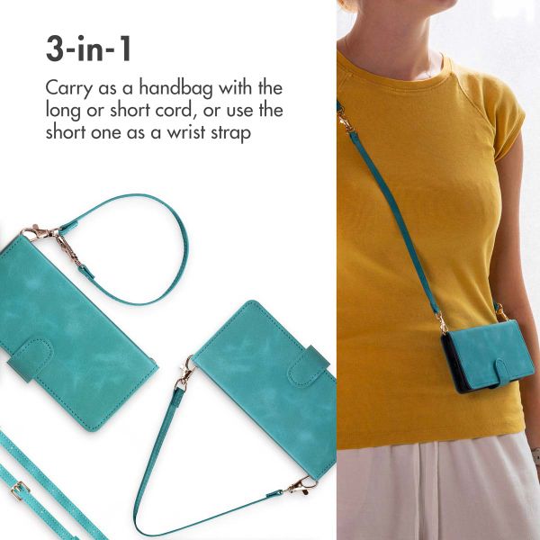 imoshion Bookcase with Strap Apple iPhone 11 - Turquoise