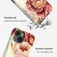 Selencia Vivid Back Cover with MagSafe Apple iPhone 14 - Vintage Peony