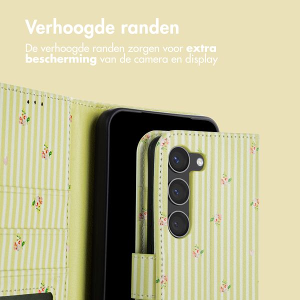 imoshion Design Bookcase Samsung Galaxy S23 - Garden Stripes
