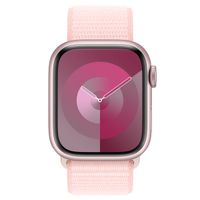 Apple Sport Loop Band Apple Watch Series 1 t/m 9 / SE (38/40/41 mm) | Series 10 (42 mm) - Light Pink