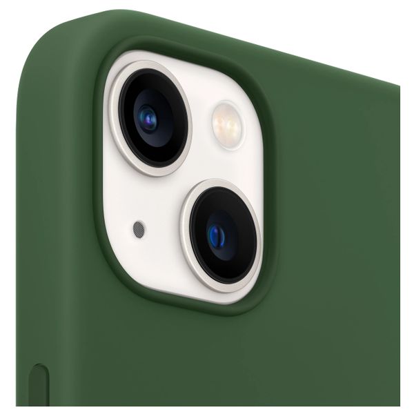 Apple Silicone Backcover MagSafe Apple iPhone 13 Mini - Groen