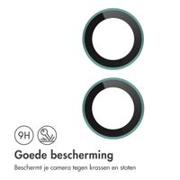 imoshion 2 Pack Camera lens protector Apple iPhone 16 / 16 Plus - Teal