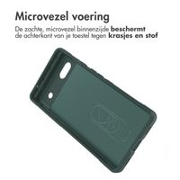 imoshion EasyGrip Backcover Google Pixel 6a - Donkergroen