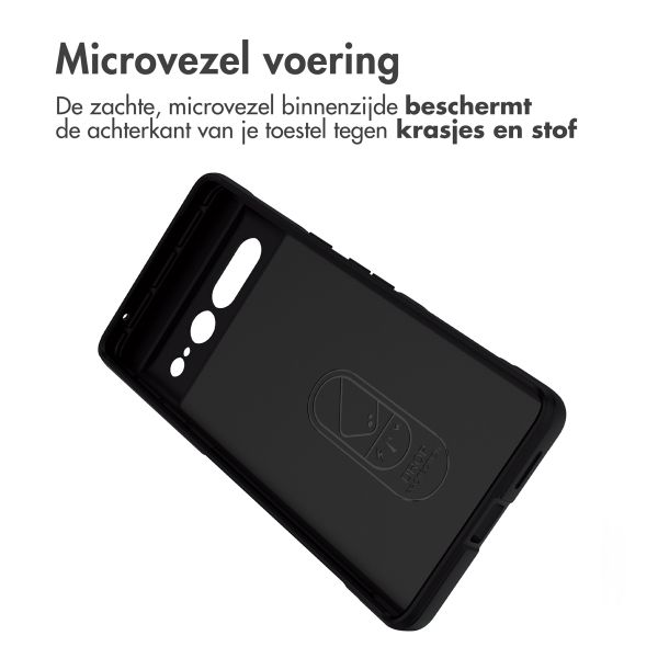 imoshion EasyGrip Backcover Google Pixel 7 Pro - Zwart